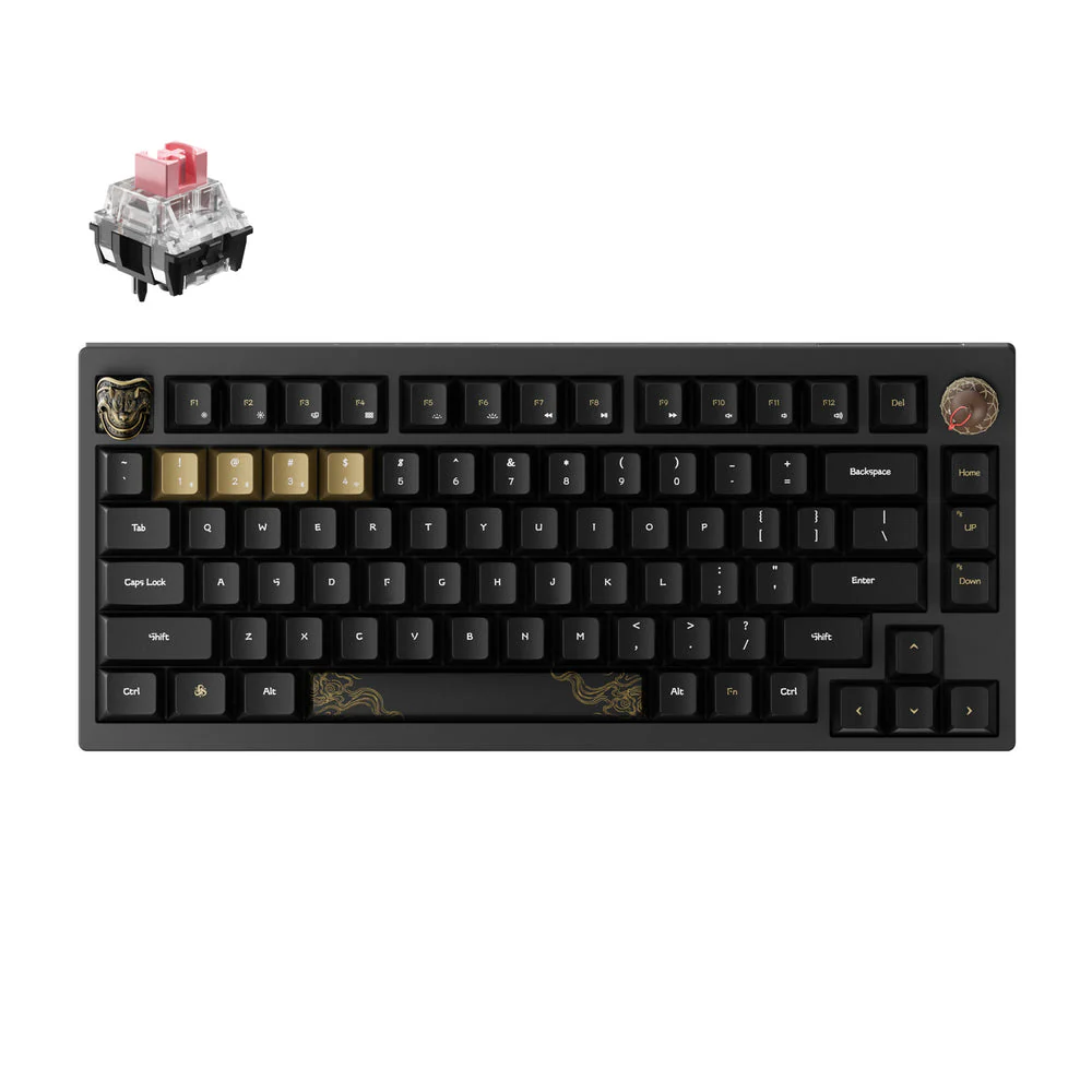 Black Myth Wukong Wireless Mechanical Keyboard (US ANSI Layout) - Image 2