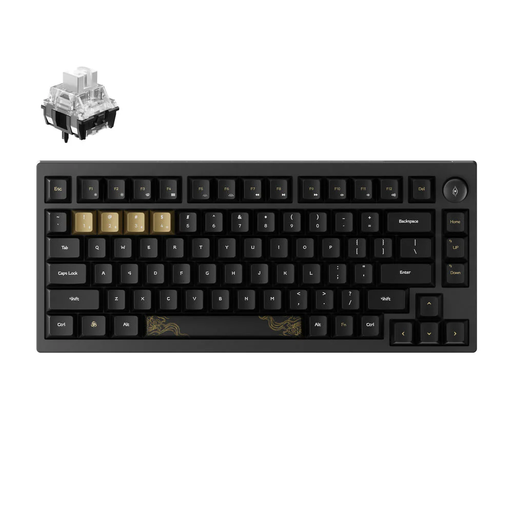 Black Myth Wukong Wireless Mechanical Keyboard (US ANSI Layout) - Image 3