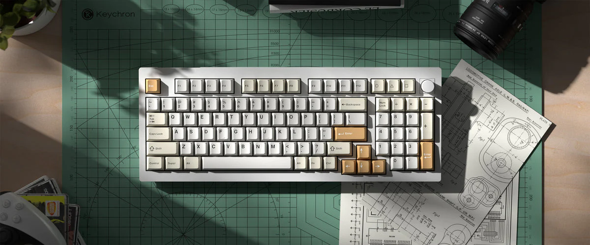 Cherry Profile Double - Shot PBT Full Set Keycaps - Camel - Image 7