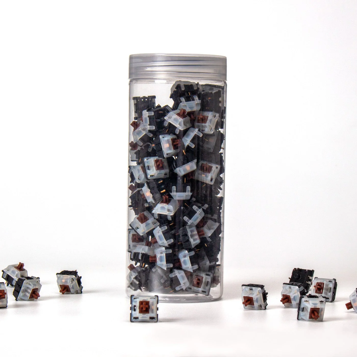 Gateron KS-3X47 Milky Top Black Bottom Switch - Image 3