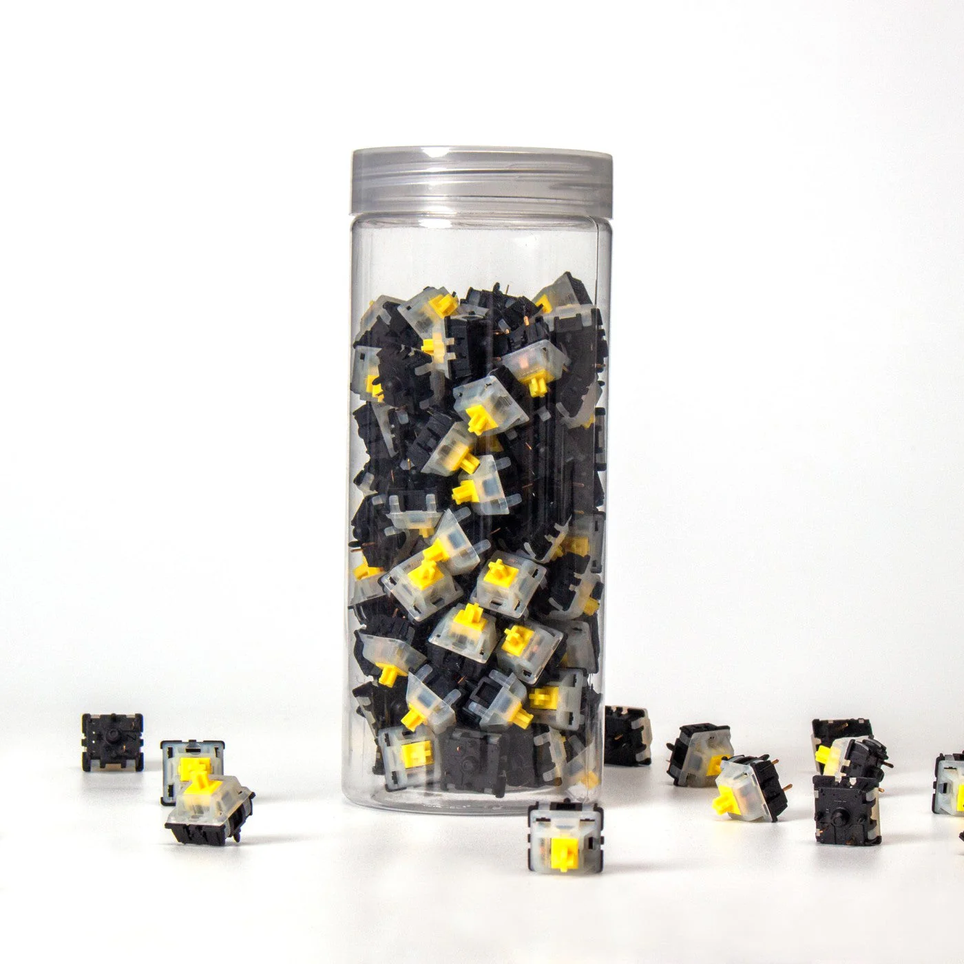 Gateron KS-3X47 Milky Top Black Bottom Switch - Image 4
