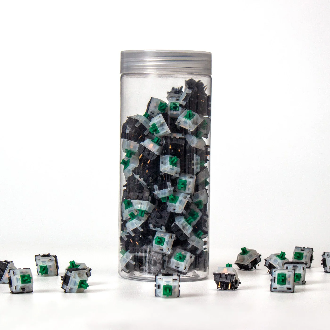Gateron KS-3X47 Milky Top Black Bottom Switch - Image 6