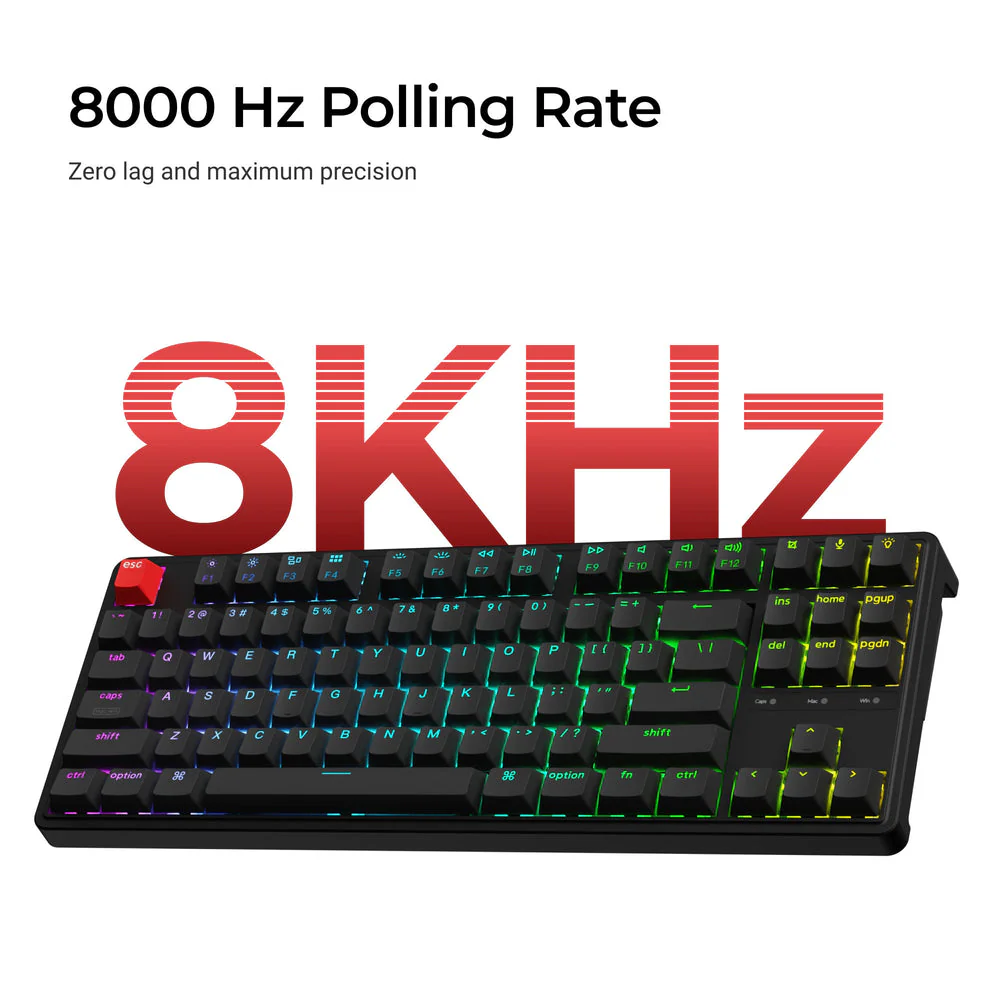 Keychron C3 Pro 8K QMK Wired Custom Mechanical Keyboard (US ANSI Layout) - Image 3
