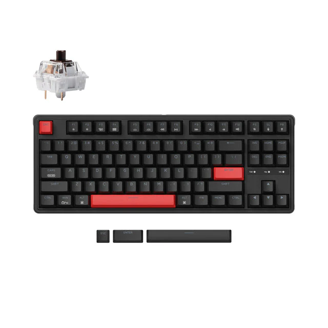 Keychron C3 Pro QMK/VIA Wired Mechanical Keyboard (US ANSI Layout) - Image 3