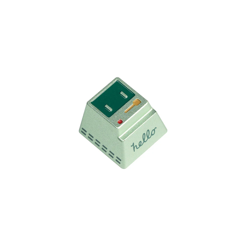 Keychron Cute Computer Aluminum Alloy Artisan Keycap - Image 4