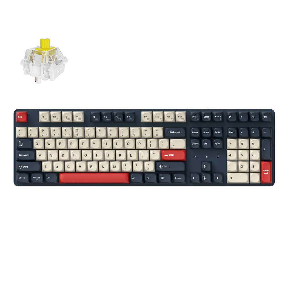 Keychron J5 QMK Wireless Mechanical Keyboard (US ANSI Layout) - Image 9