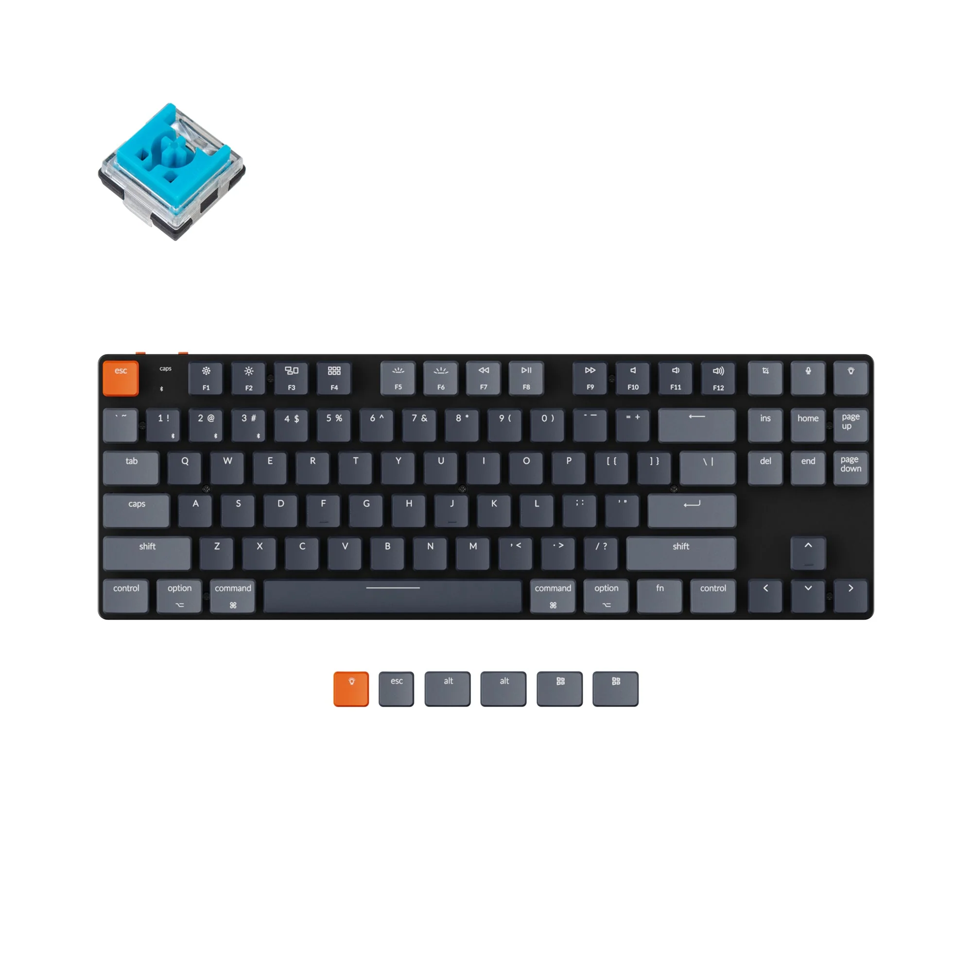 Keychron K1 SE Wireless Mechanical Keyboard (Version 5) (US ANSI Layout) - Image 13