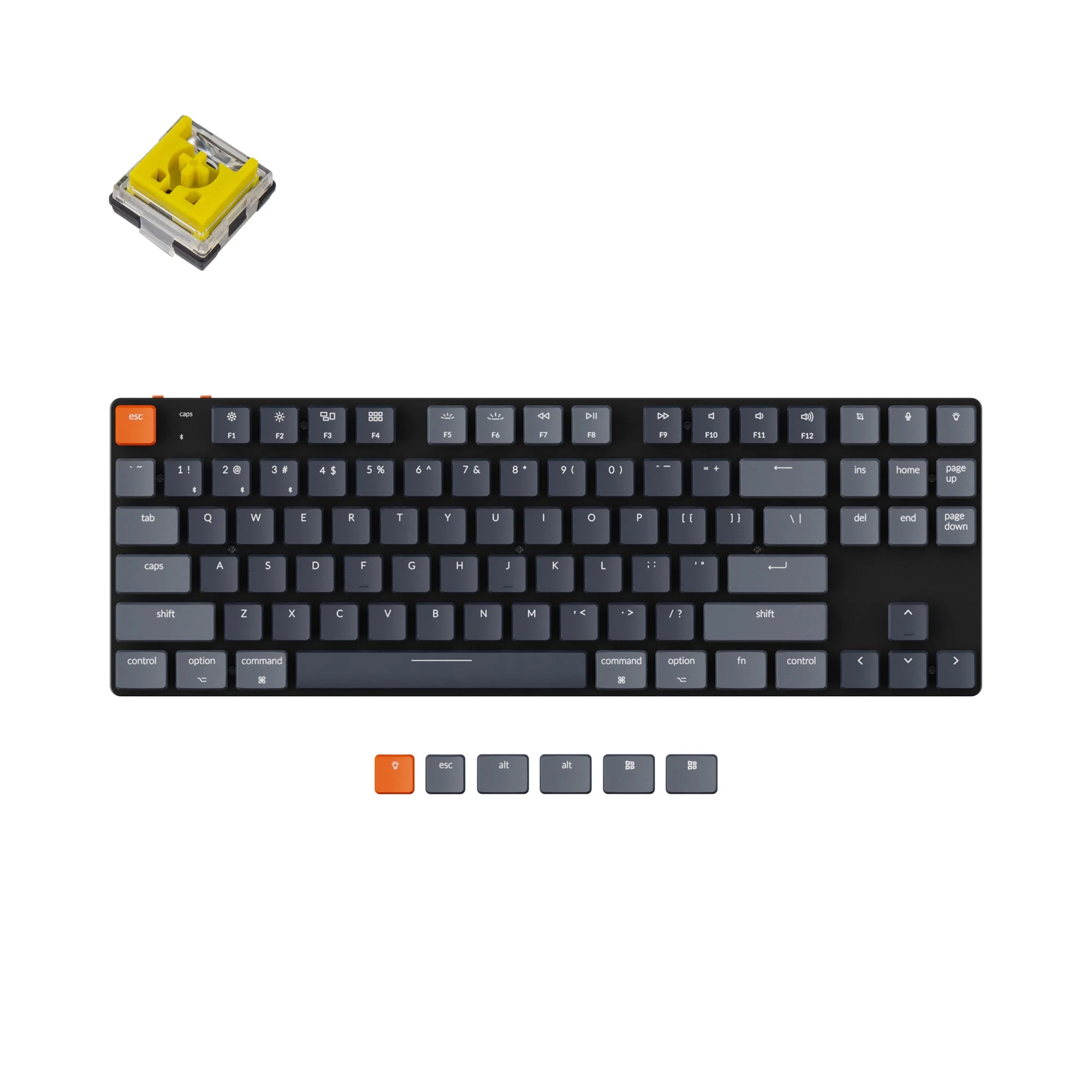 Keychron K1 SE Wireless Mechanical Keyboard (Version 5) (US ANSI Layout) - Image 15