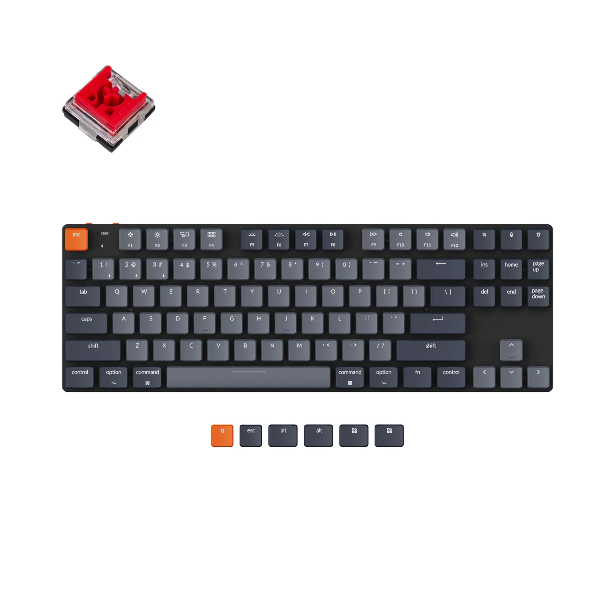 Keychron K1 SE Wireless Mechanical Keyboard (Version 5) (US ANSI Layout) - Image 7