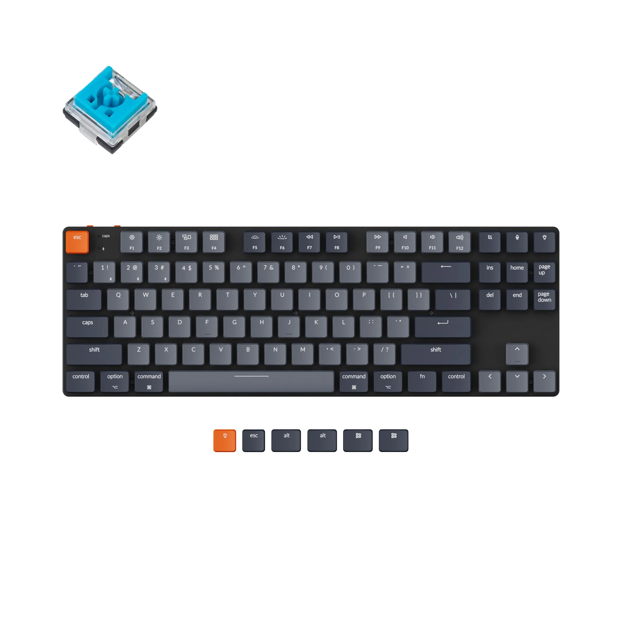 Keychron K1 SE Wireless Mechanical Keyboard (Version 5) (US ANSI Layout) - Image 8