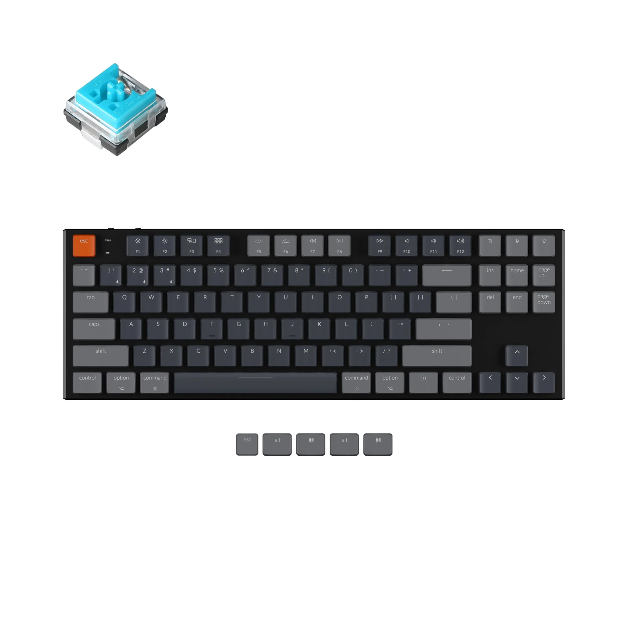 Keychron K1 Wireless Mechanical Keyboard (Version 5) (US ANSI Layout) - Image 13