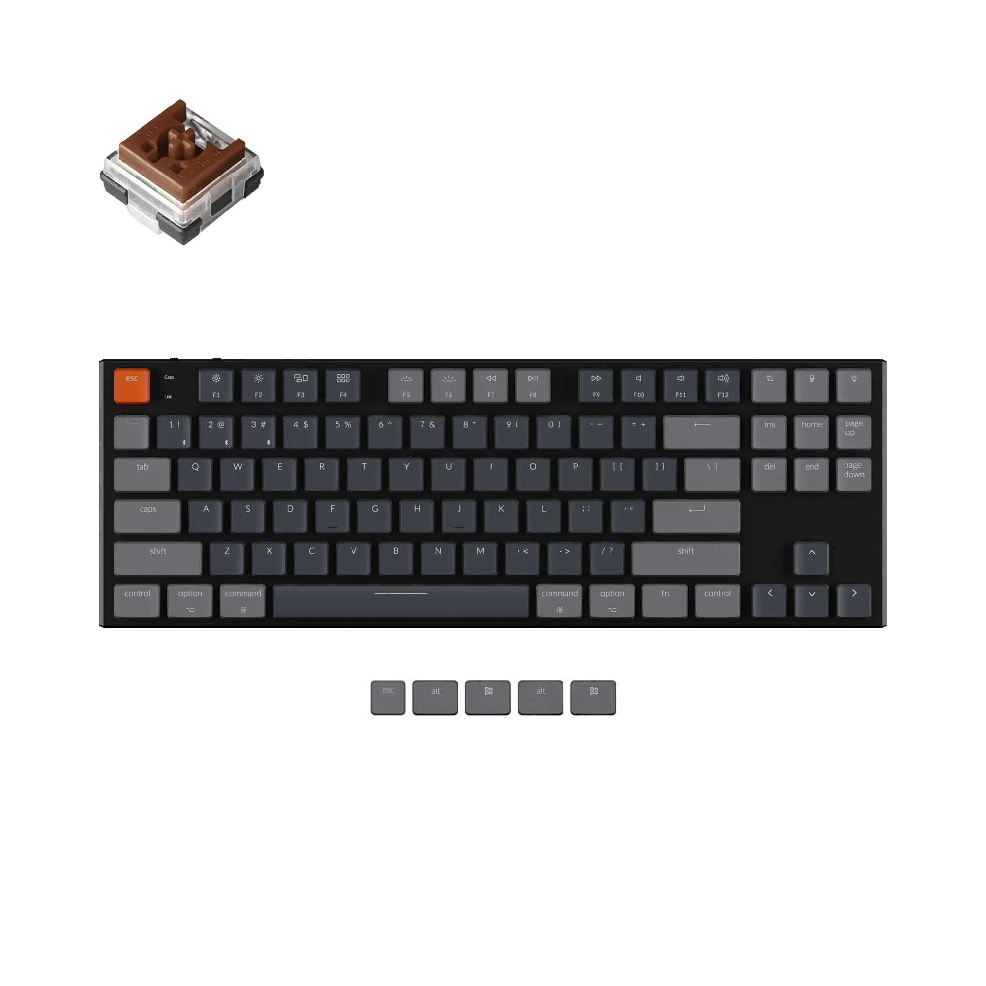 Keychron K1 Wireless Mechanical Keyboard (Version 5) (US ANSI Layout) - Image 14