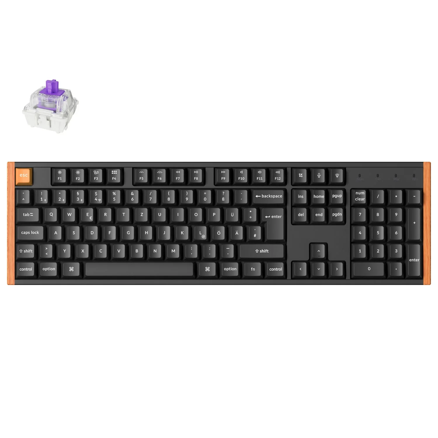 Keychron K10 HE Wireless Magnetic Switch Custom Keyboard ISO Layout Collection - Image 12