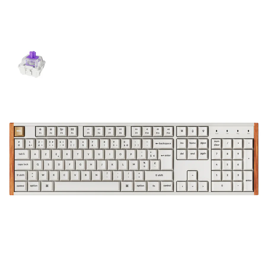 Keychron K10 HE Wireless Magnetic Switch Custom Keyboard ISO Layout Collection - Image 13