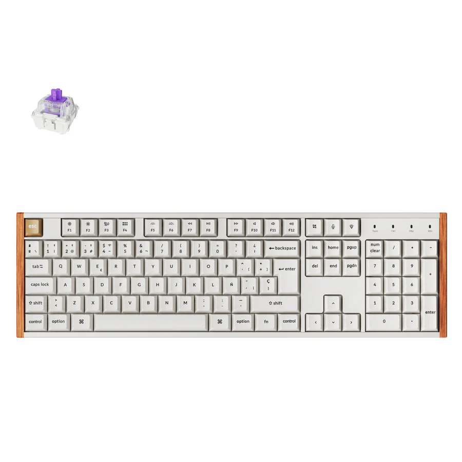 Keychron K10 HE Wireless Magnetic Switch Custom Keyboard ISO Layout Collection - Image 14