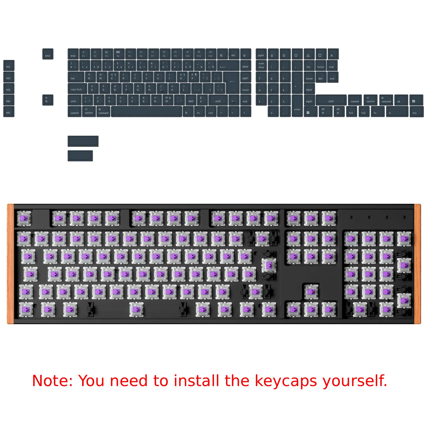 Keychron K10 HE Wireless Magnetic Switch Custom Keyboard ISO Layout Collection - Image 16