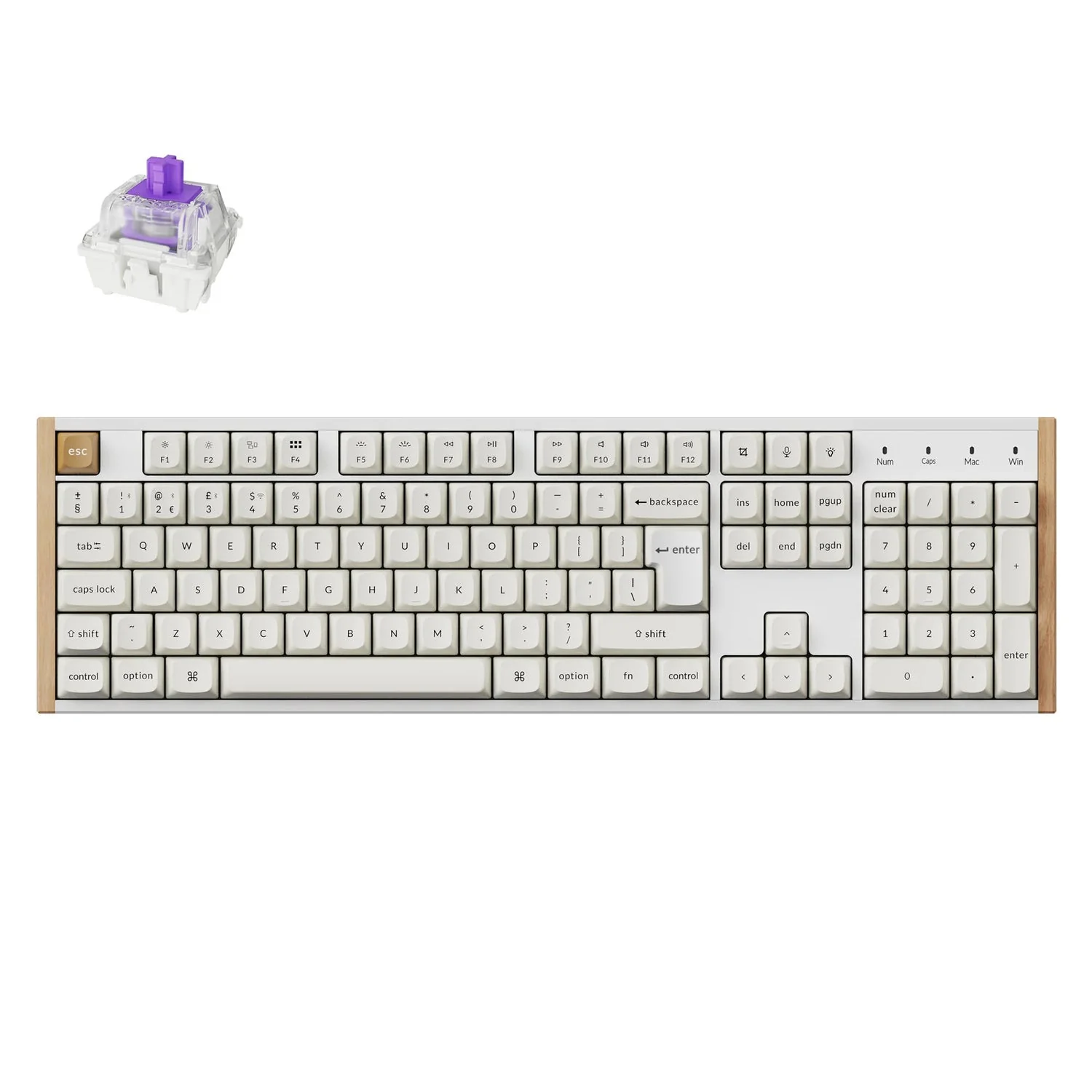 Keychron K10 HE Wireless Magnetic Switch Custom Keyboard ISO Layout Collection - Image 6