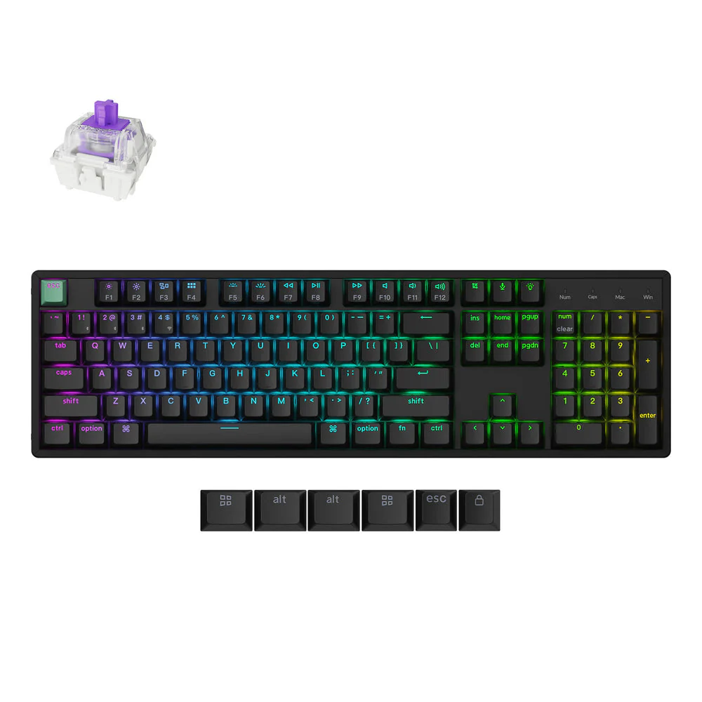 Keychron K10 HE Wireless Magnetic Switch Custom Keyboard (US ANSI Layout) - Image 10