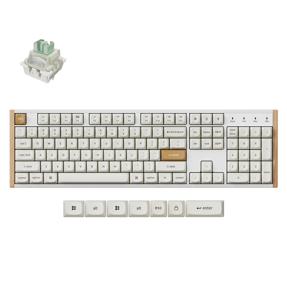 Keychron K10 HE Wireless Magnetic Switch Custom Keyboard (US ANSI Layout) - Image 12