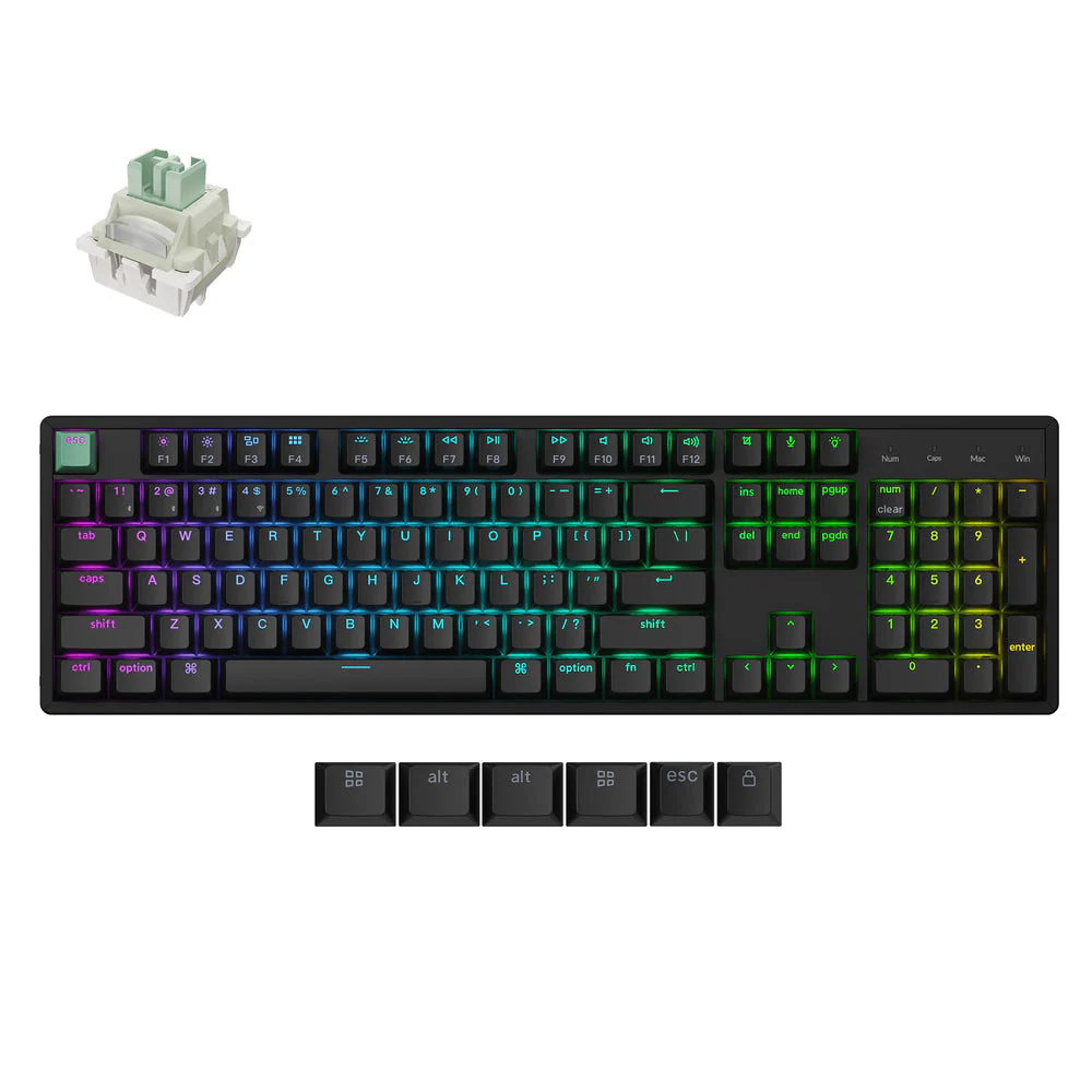 Keychron K10 HE Wireless Magnetic Switch Custom Keyboard (US ANSI Layout) - Image 13