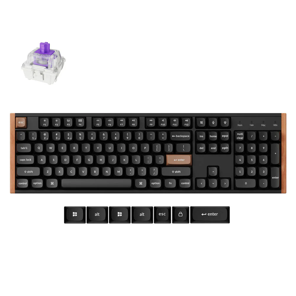 Keychron K10 HE Wireless Magnetic Switch Custom Keyboard (US ANSI Layout) - Image 8