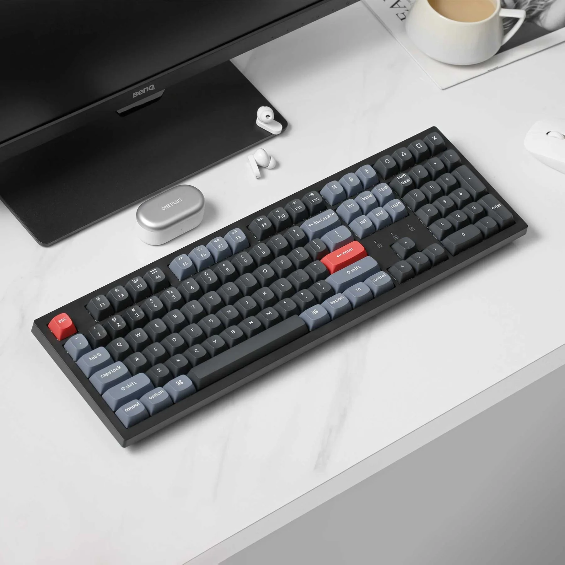Keychron K10 Pro QMK/VIA Wireless Mechanical Keyboard (US ANSI Layout) - Image 10