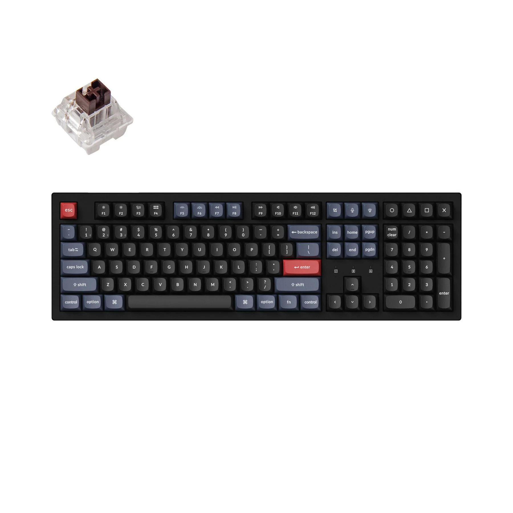 Keychron K10 Pro QMK/VIA Wireless Mechanical Keyboard (US ANSI Layout) - Image 2