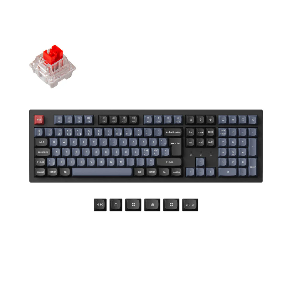 Keychron K10 Pro QMK/VIA Wireless Mechanical Keyboard ISO Layout Collection - Image 19