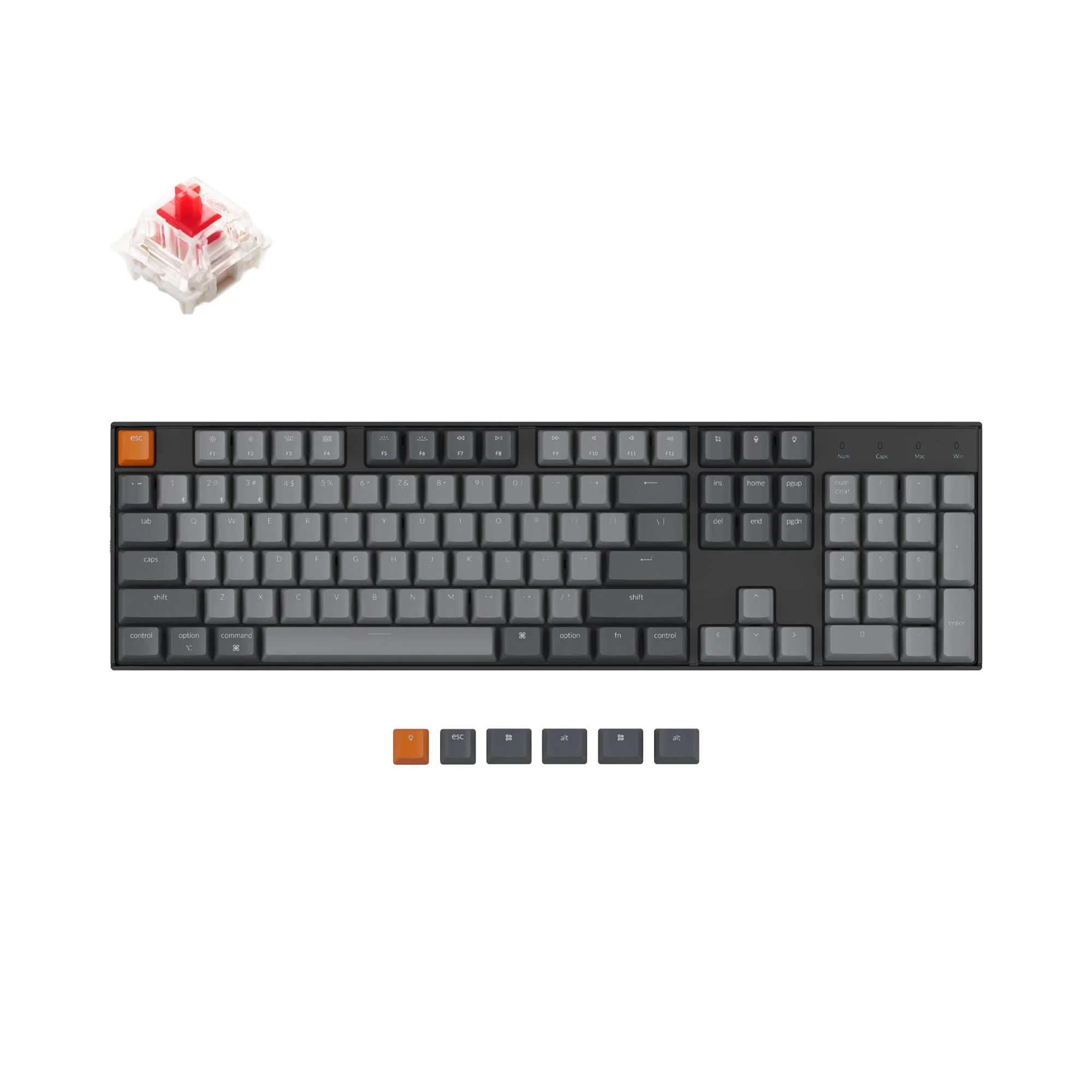 Add-on for Double Shot ABS Full Set Keycap Set