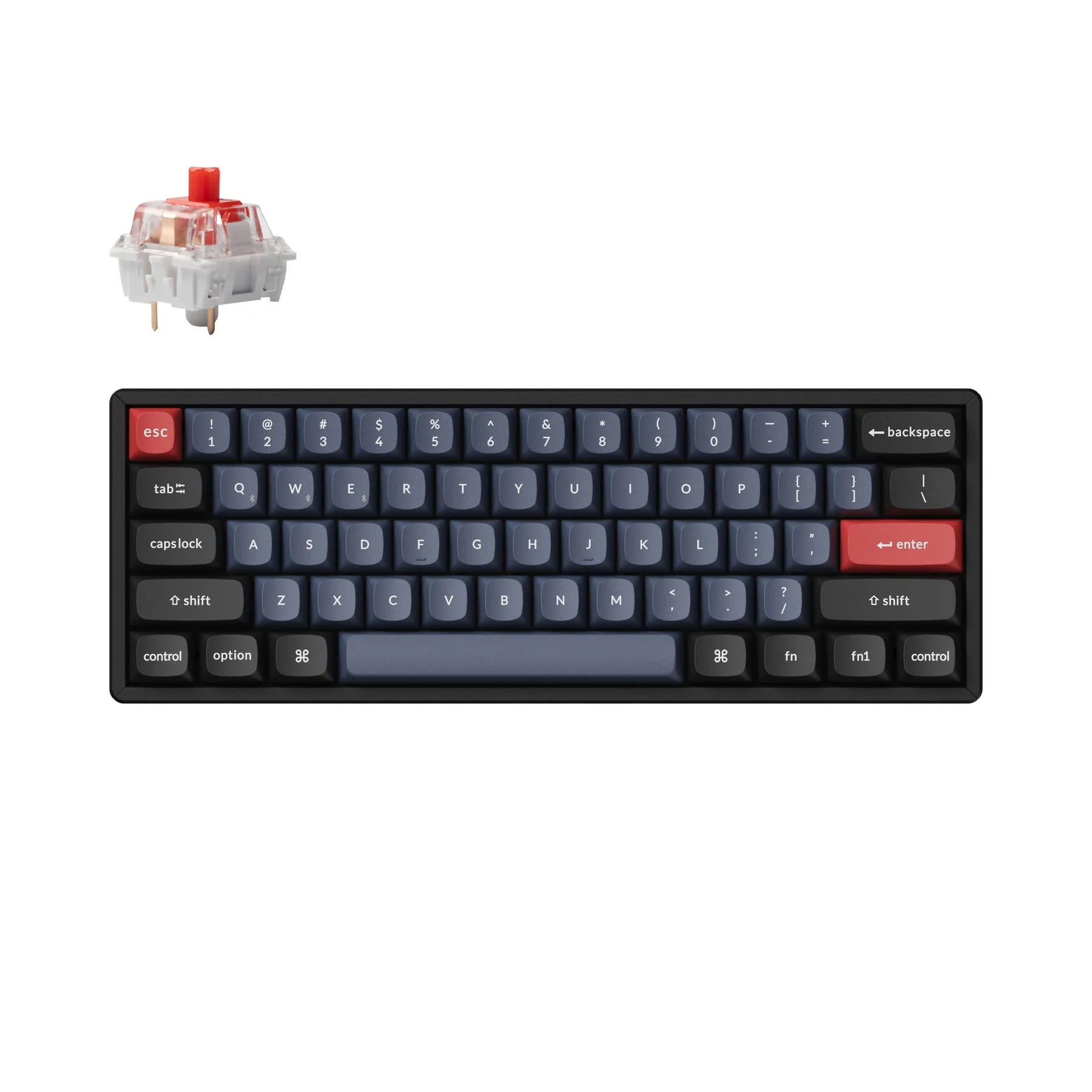 Keychron K12 Pro QMK/VIA Wireless Mechanical Keyboard (US ANSI Layout) - Image 3