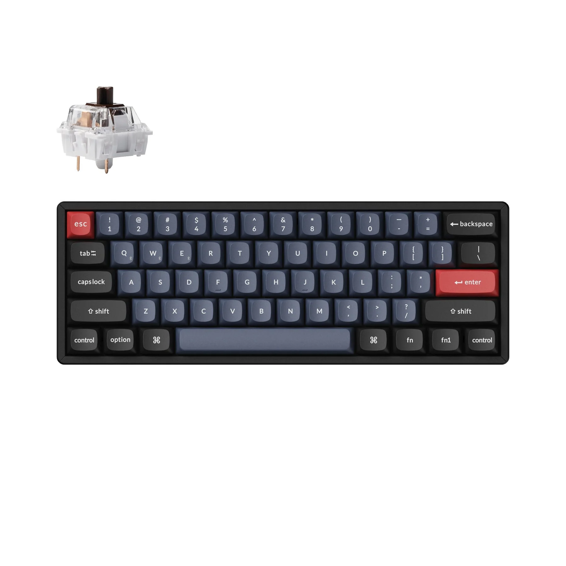 Keychron K12 Pro QMK/VIA Wireless Mechanical Keyboard (US ANSI Layout) - Image 4