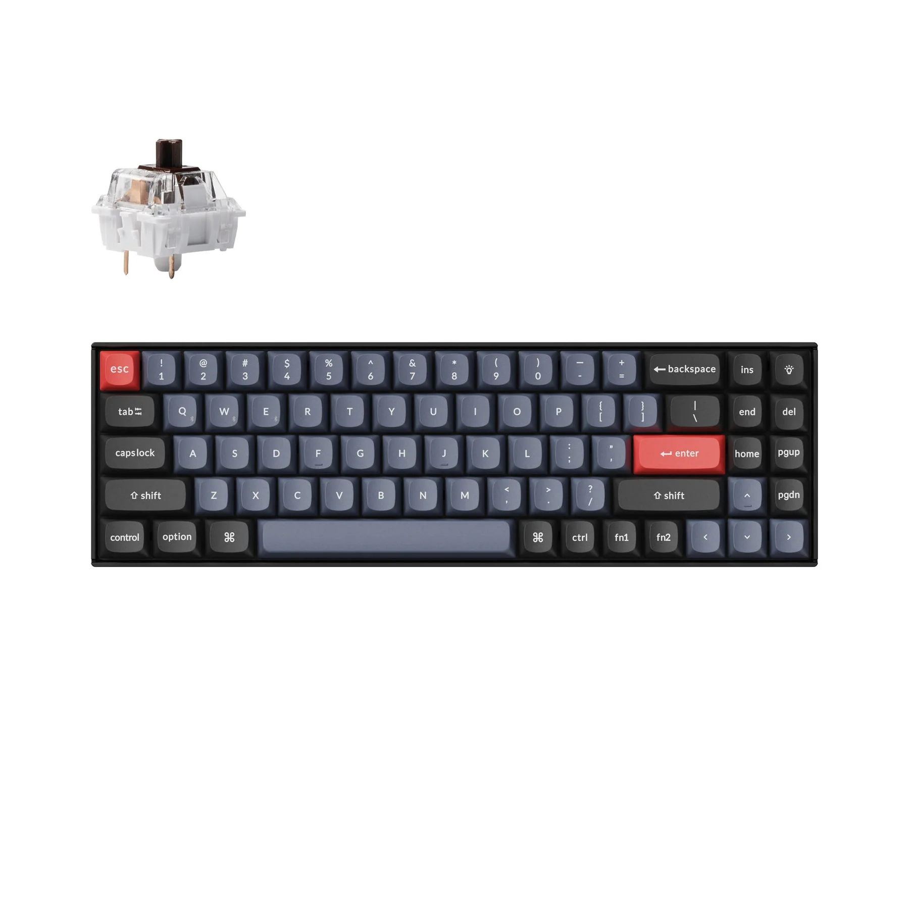 Keychron K14 Pro QMK/VIA Wireless Mechanical Keyboard (US ANSI Layout) - Image 2