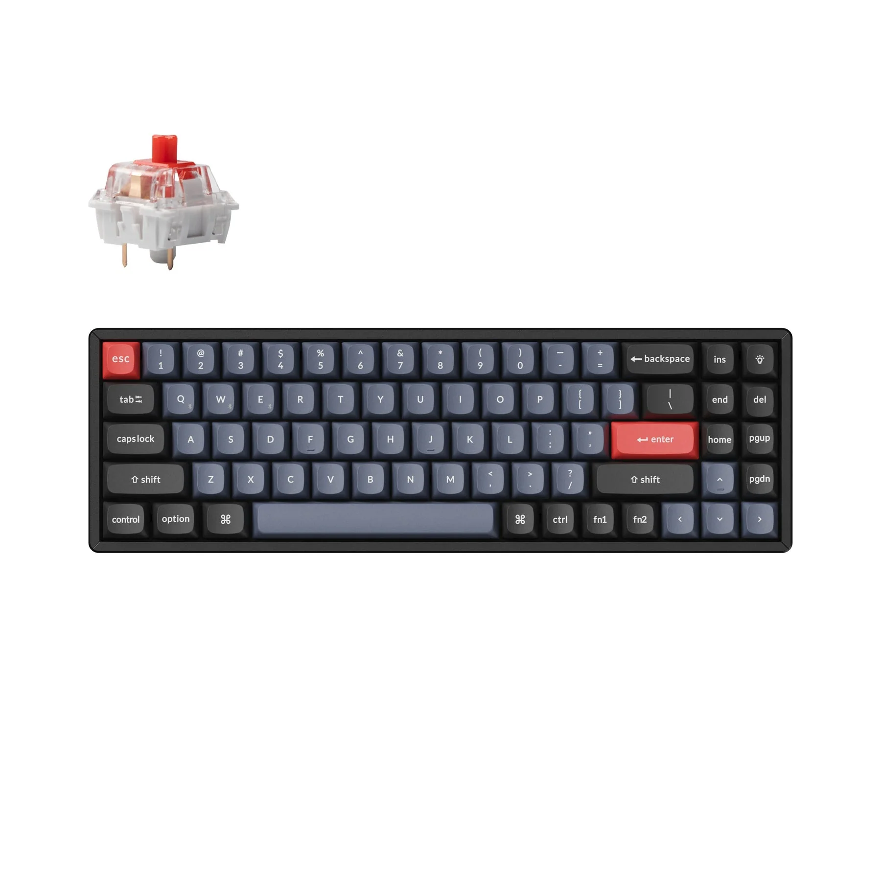 Keychron K14 Pro QMK/VIA Wireless Mechanical Keyboard (US ANSI Layout) - Image 3