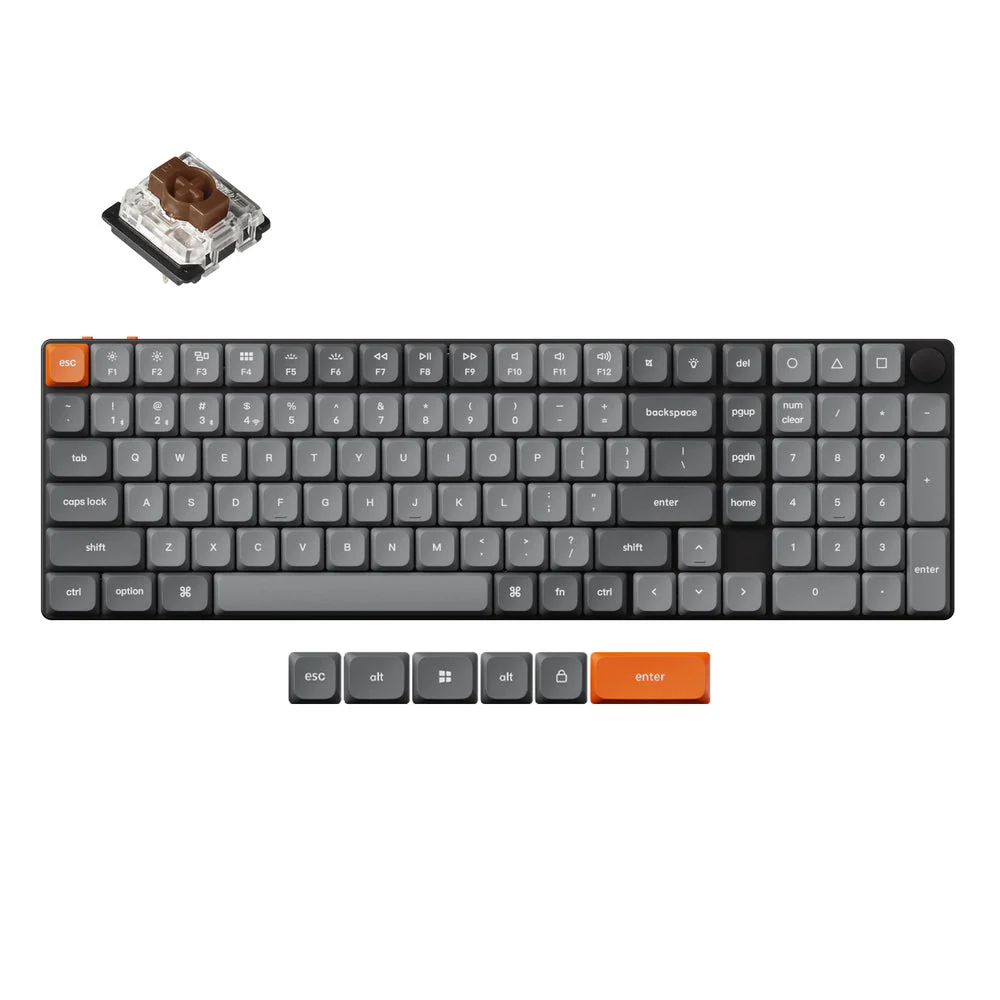 Keychron K17 Max QMK Wireless Custom Mechanical Keyboard (US ANSI Layout) - Image 3