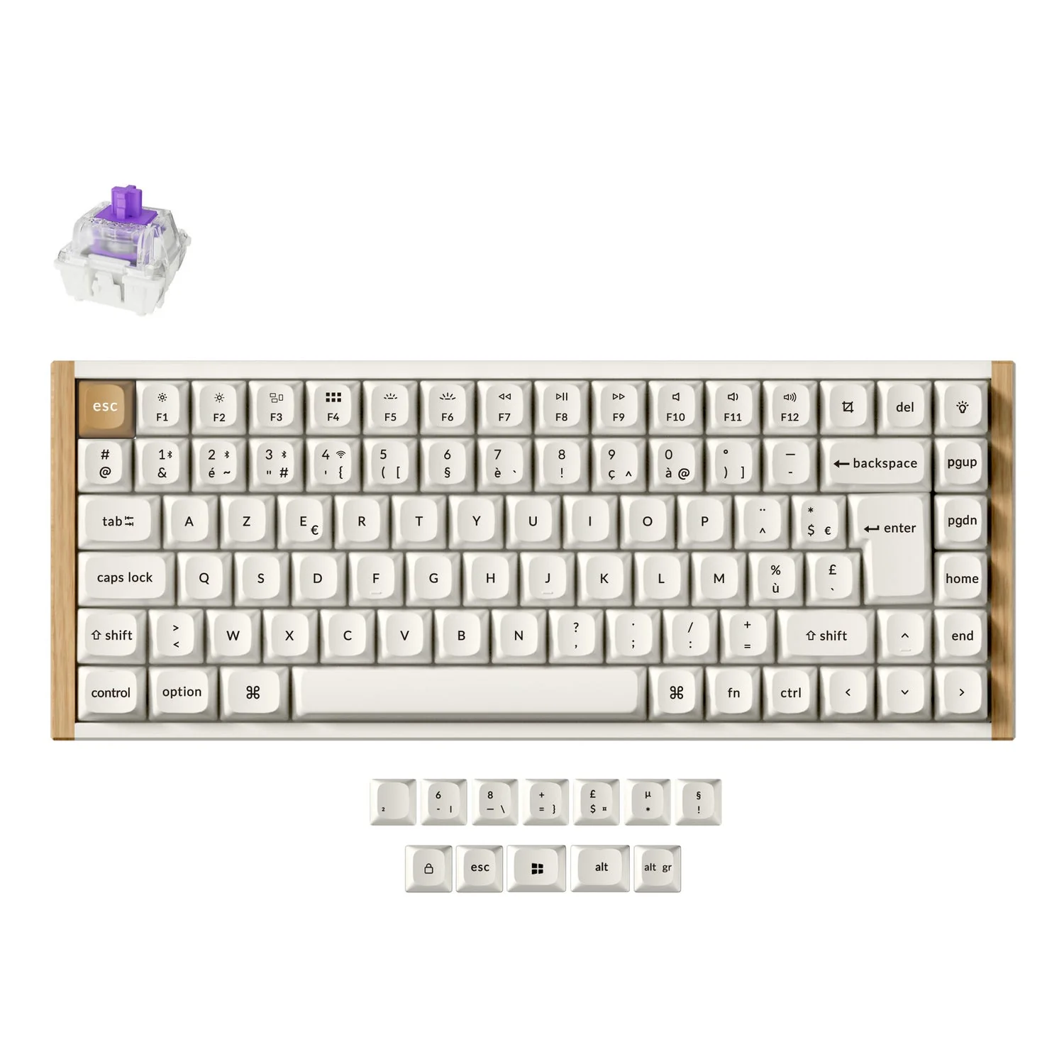 Keychron K2 HE Wireless Magnetic Switch Custom Keyboard ISO Layout Collection - Image 16