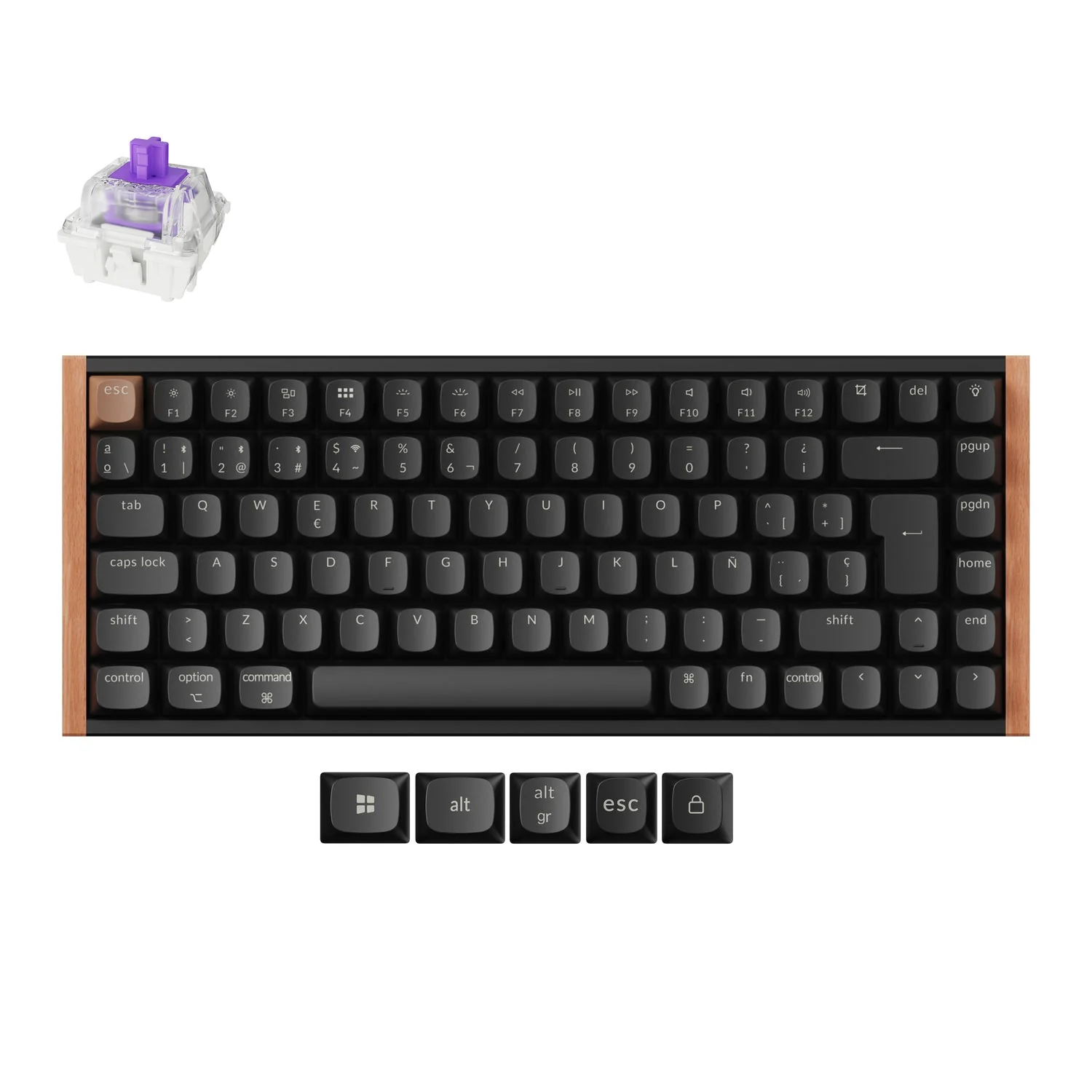 Keychron K2 HE Wireless Magnetic Switch Custom Keyboard ISO Layout Collection - Image 7