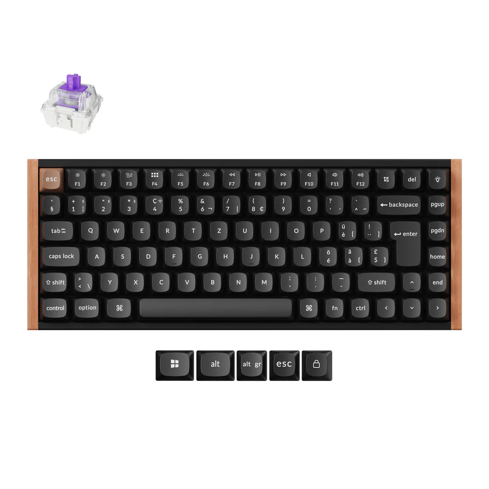 Keychron K2 HE Wireless Magnetic Switch Custom Keyboard ISO Layout Collection - Image 9