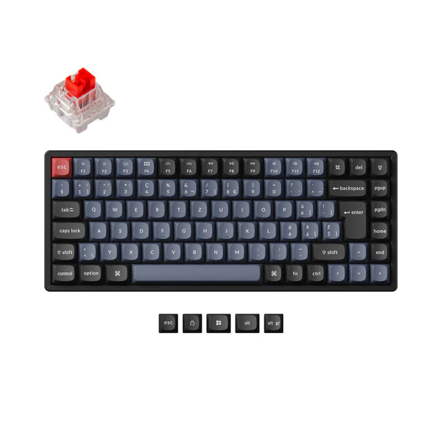 Keychron K2 Pro QMK/VIA Wireless Mechanical Keyboard ISO Layout Collection - Image 17