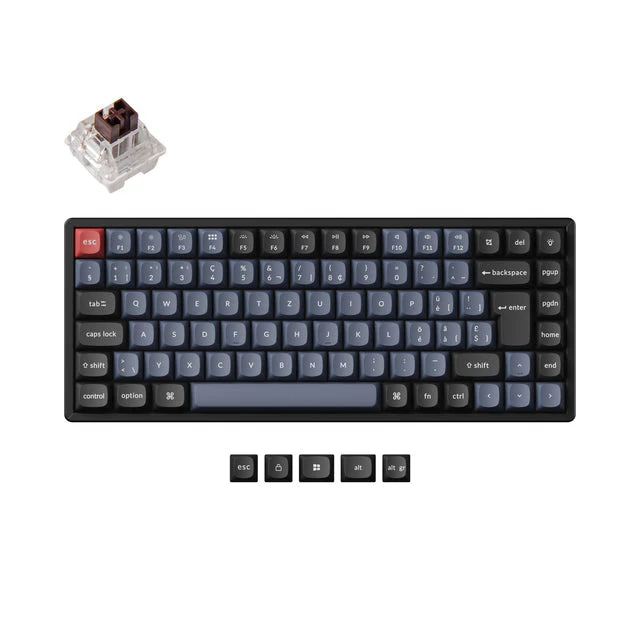 Keychron K2 Pro QMK/VIA Wireless Mechanical Keyboard ISO Layout Collection - Image 18