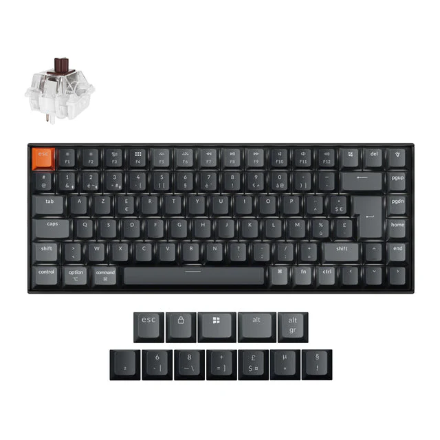 Keychron K2 QMK Wireless Mechanical Keyboard (ISO Layout) - Version 3 - Image 11