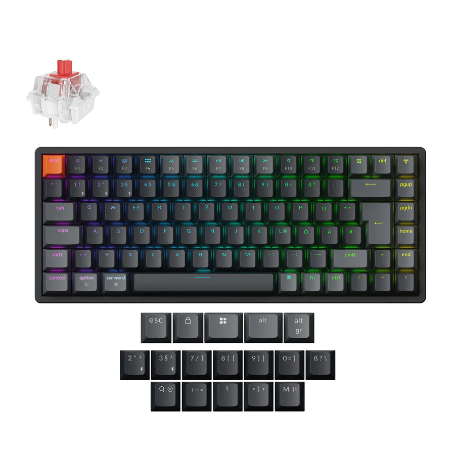 Keychron K2 QMK Wireless Mechanical Keyboard (ISO Layout) - Version 3 - Image 16