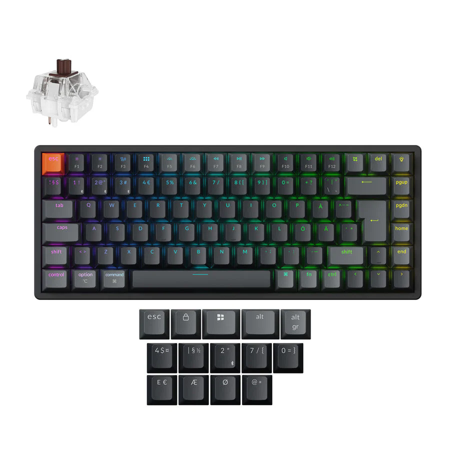 Keychron K2 QMK Wireless Mechanical Keyboard (ISO Layout) - Version 3 - Image 22