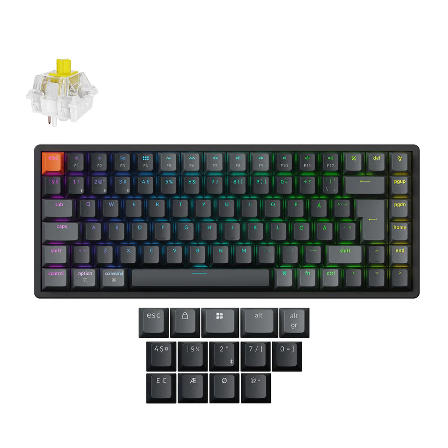 Keychron K2 QMK Wireless Mechanical Keyboard (ISO Layout) - Version 3 - Image 23