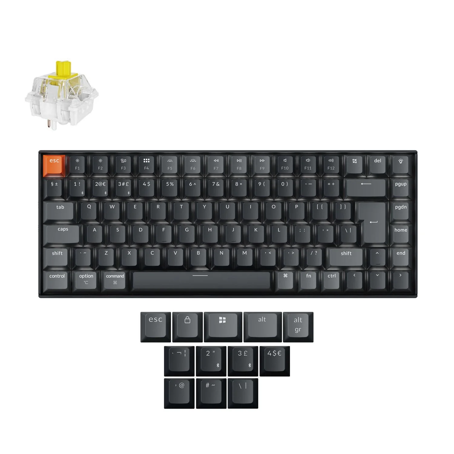 Keychron K2 QMK Wireless Mechanical Keyboard (ISO Layout) - Version 3 - Image 25