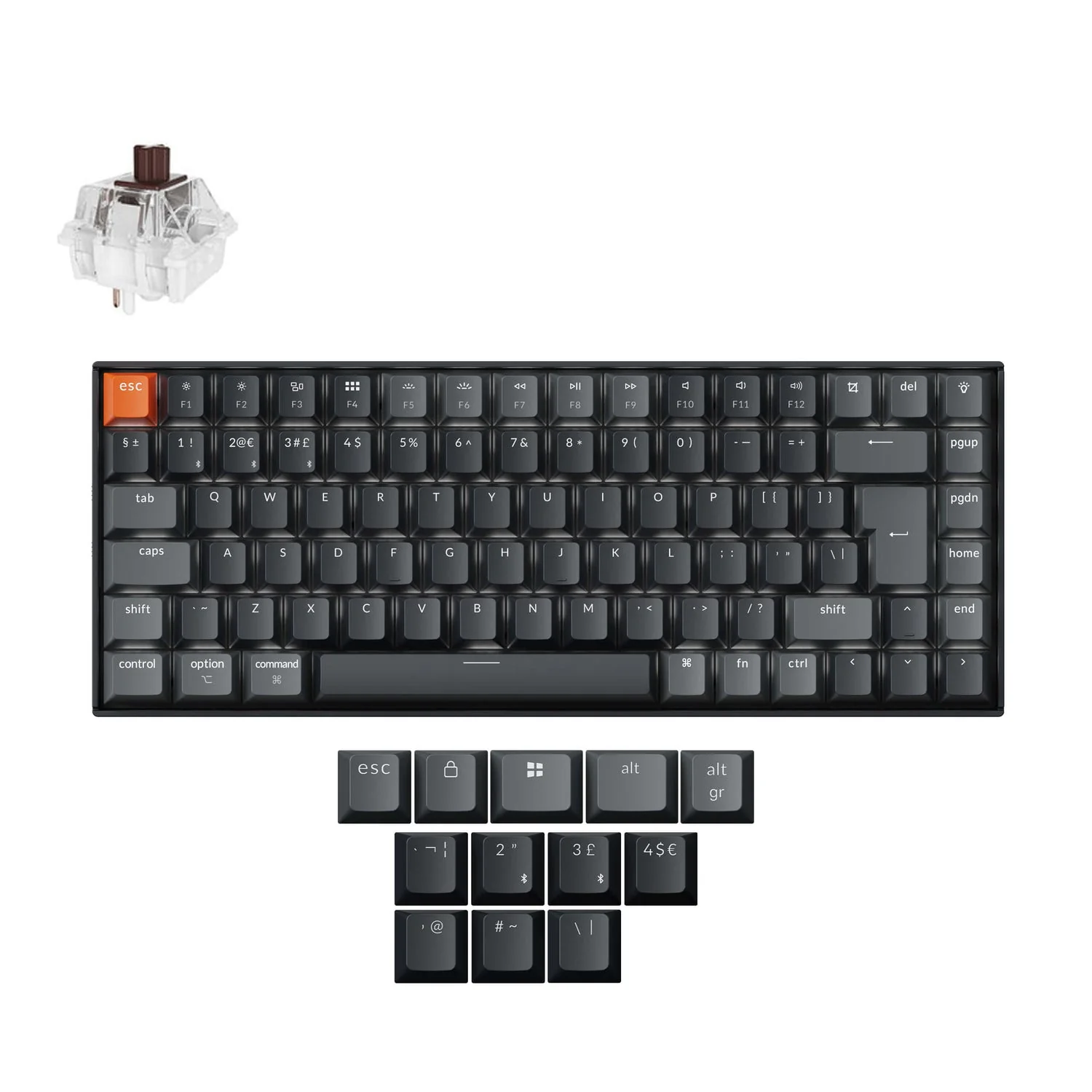 Keychron K2 QMK Wireless Mechanical Keyboard (ISO Layout) - Version 3 - Image 26