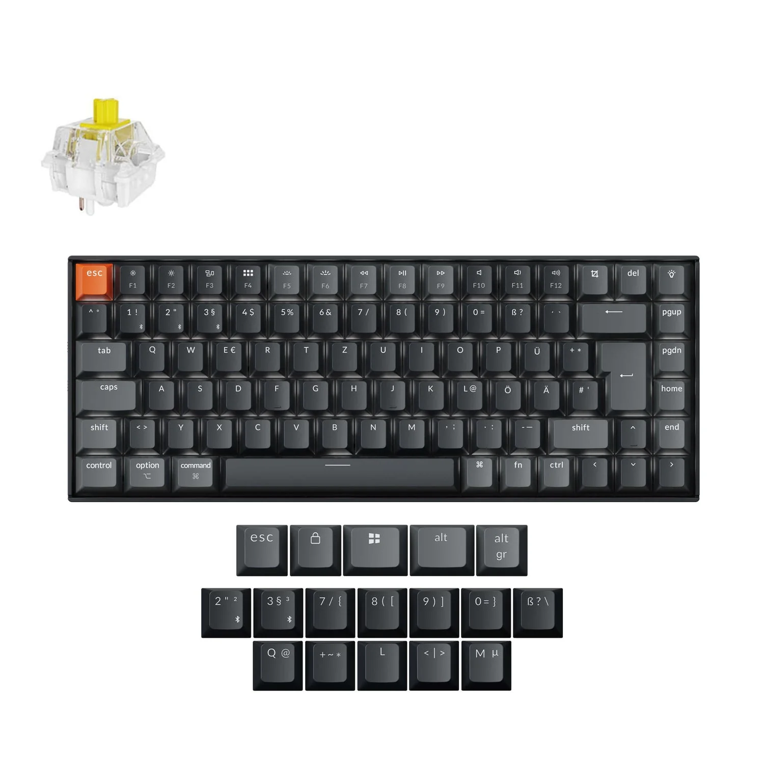 Keychron K2 QMK Wireless Mechanical Keyboard (ISO Layout) - Version 3 - Image 29
