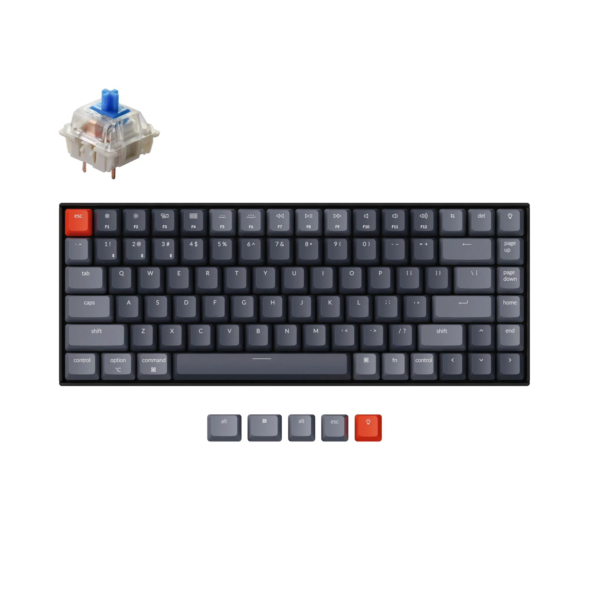 Keychron K2 Wireless Mechanical Keyboard (Version 2) (US ANSI Layout) - Image 2