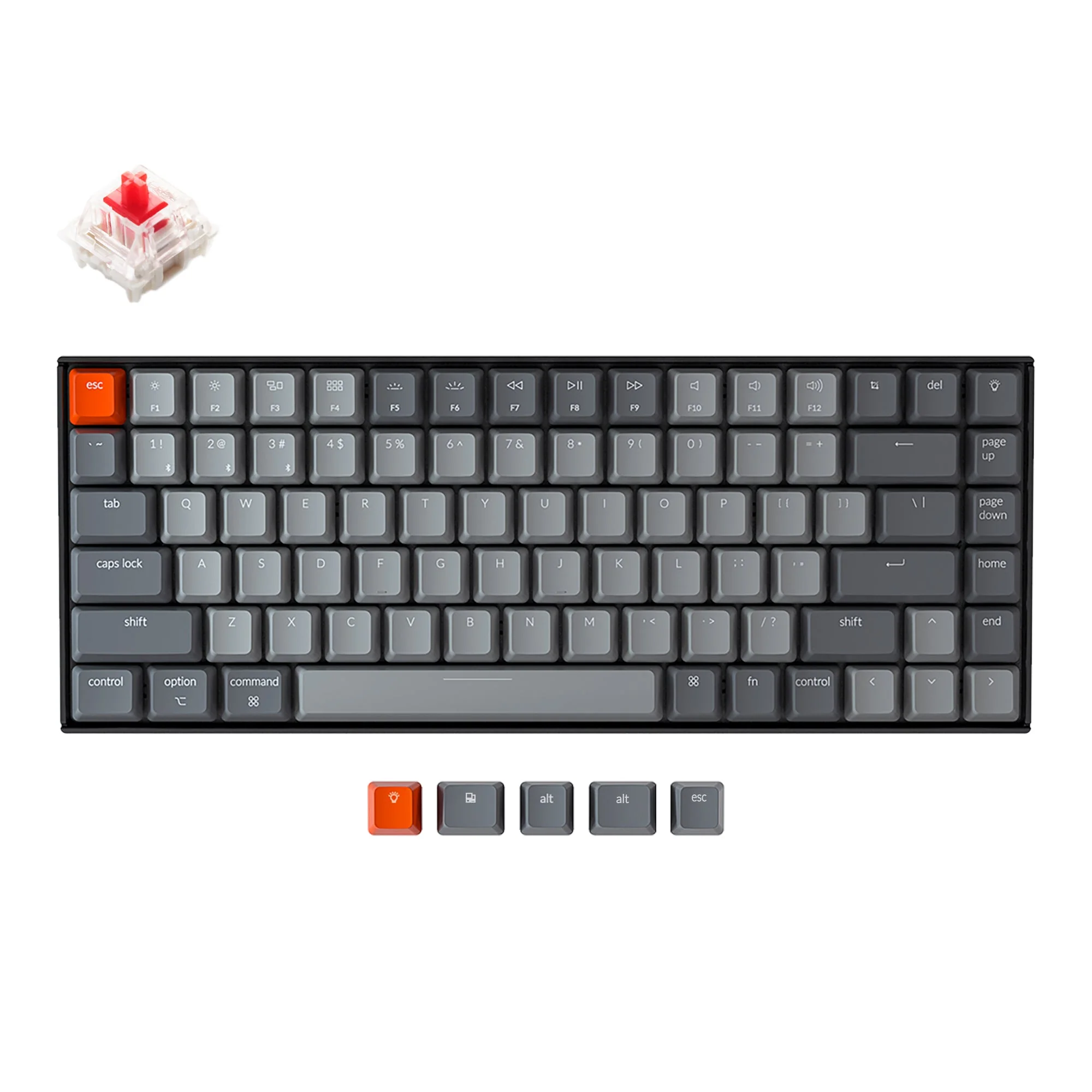 Keychron K2 Wireless Mechanical Keyboard (Version 2) (US ANSI Layout) - Image 4