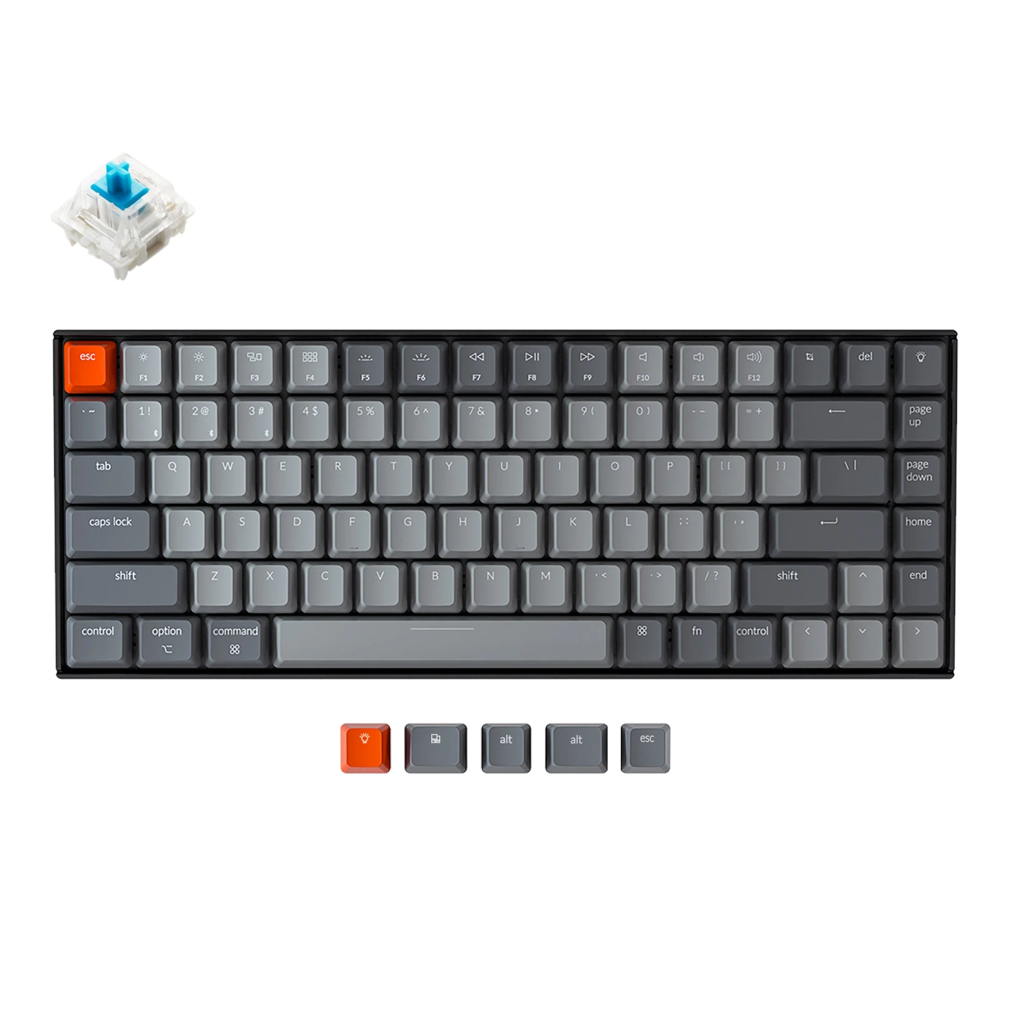 Keychron K2 Wireless Mechanical Keyboard (Version 2) (US ANSI Layout) - Image 5