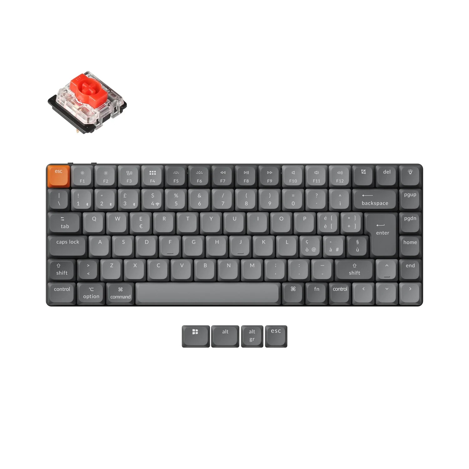 Keychron K3 Max QMK/VIA Wireless Custom Mechanical Keyboard ISO Layout Collection - Image 11